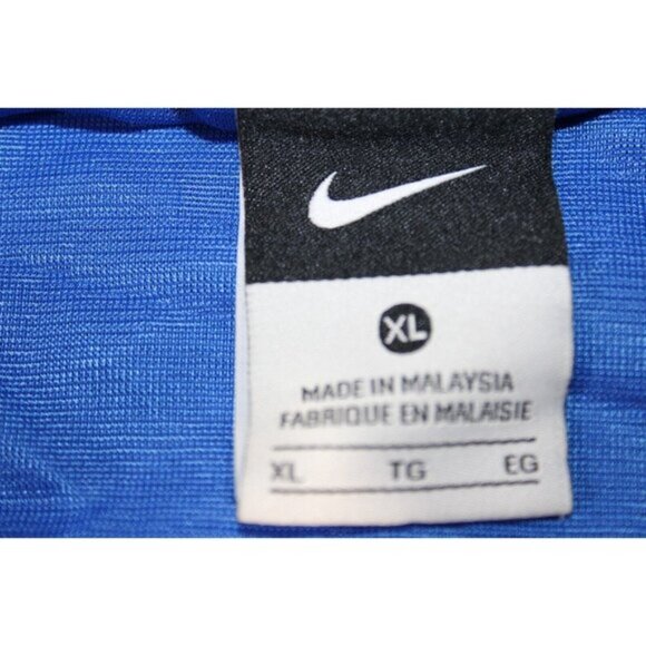 Mens Nike Mesh Practice Full Zip Lined Warm Up Track Jacket XL Blue 392474-493 - Picture 5 of 6